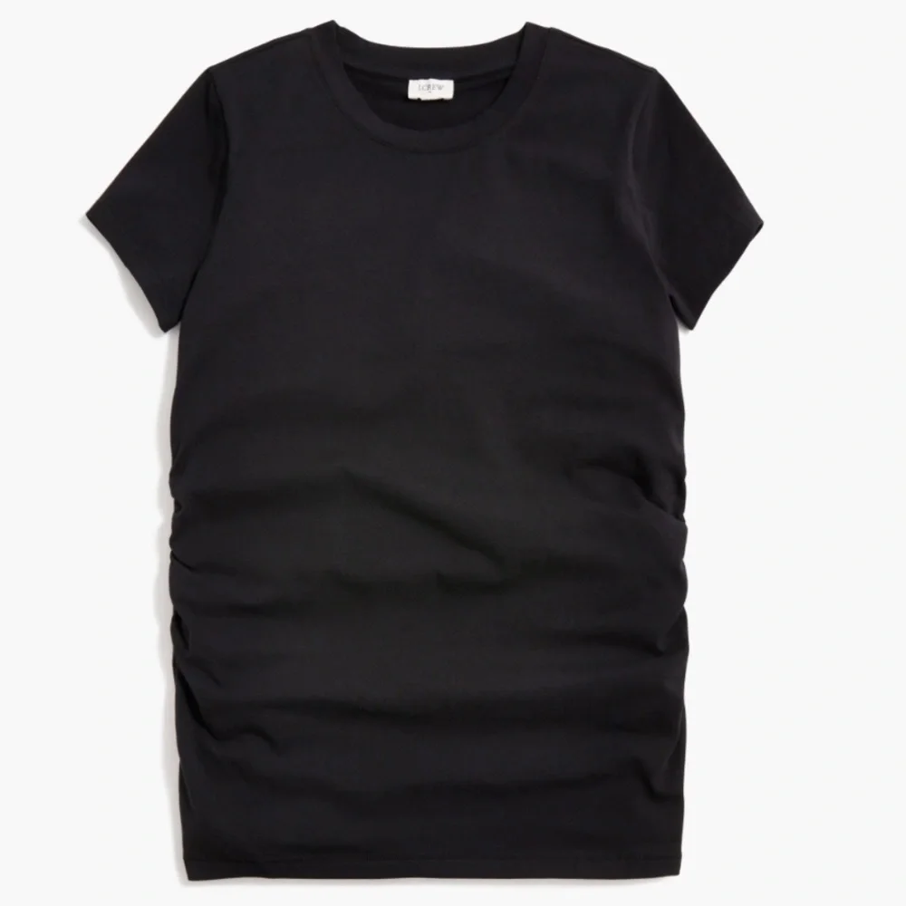NWT J. Crew Factory Maternity crewneck tee in Black